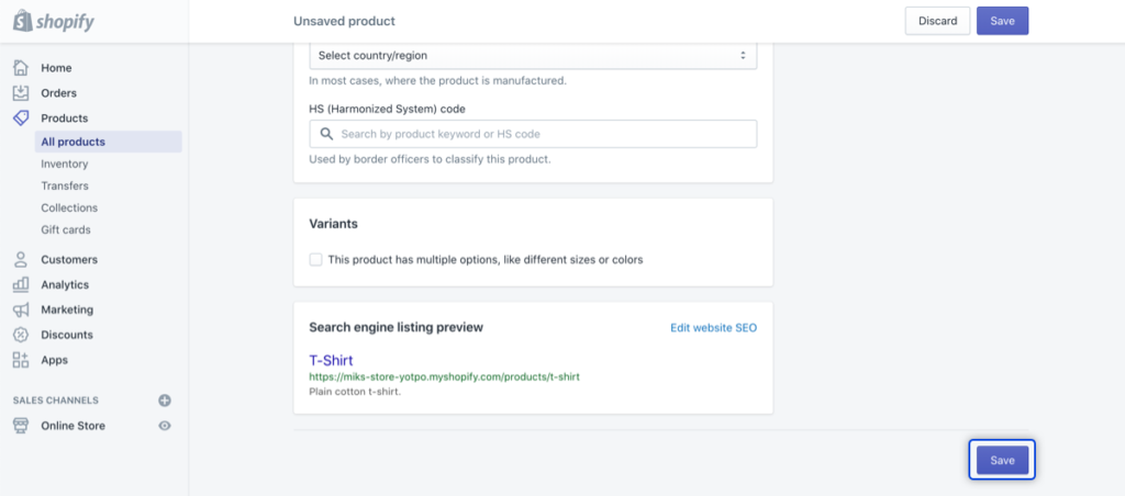 9 How to List Your First Product on Shopify 15