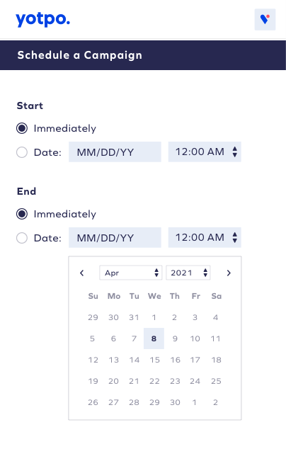 Campaign Scheduling